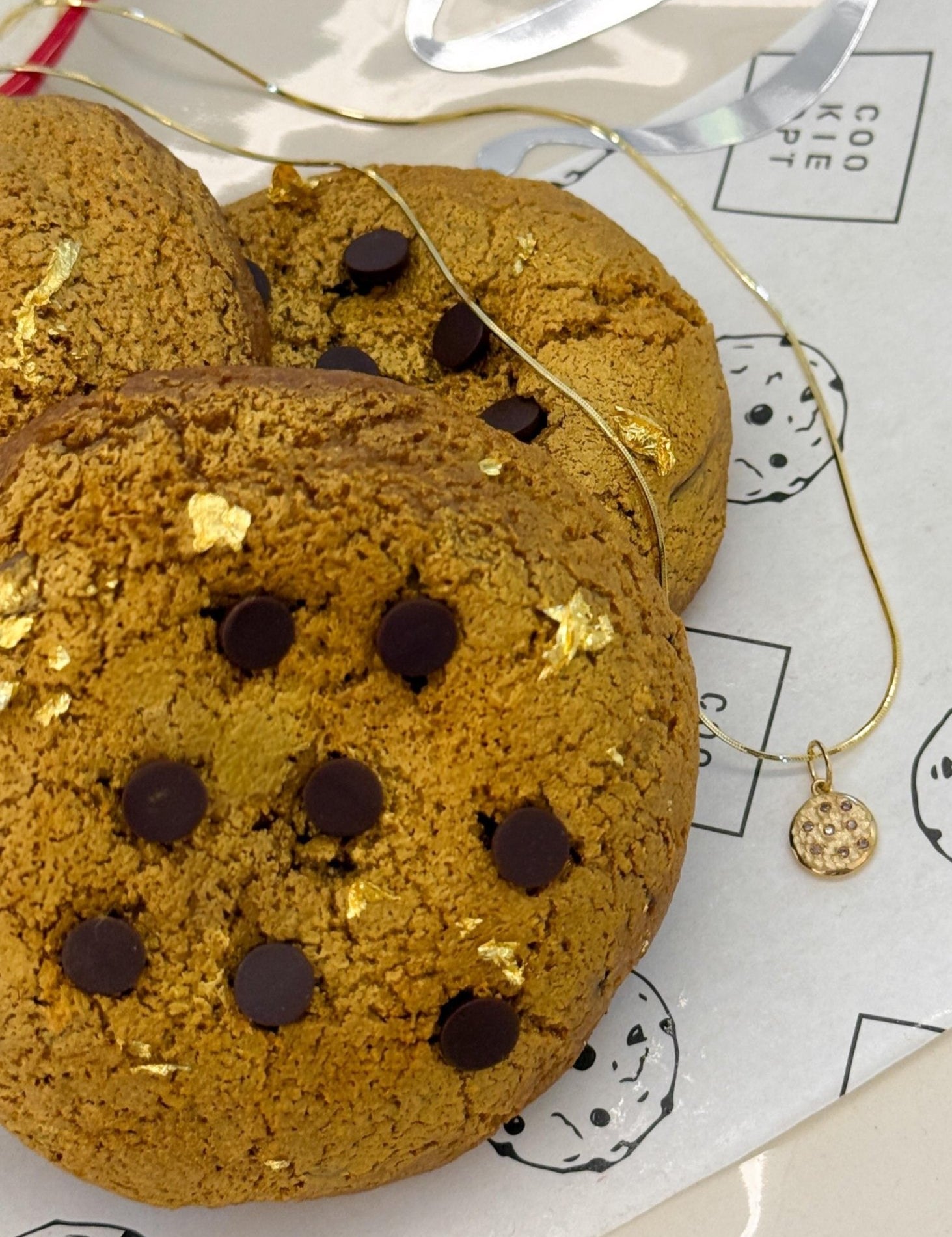 SIA x Cookie Department Diamond Cookie Pendant - SIA Jewelry