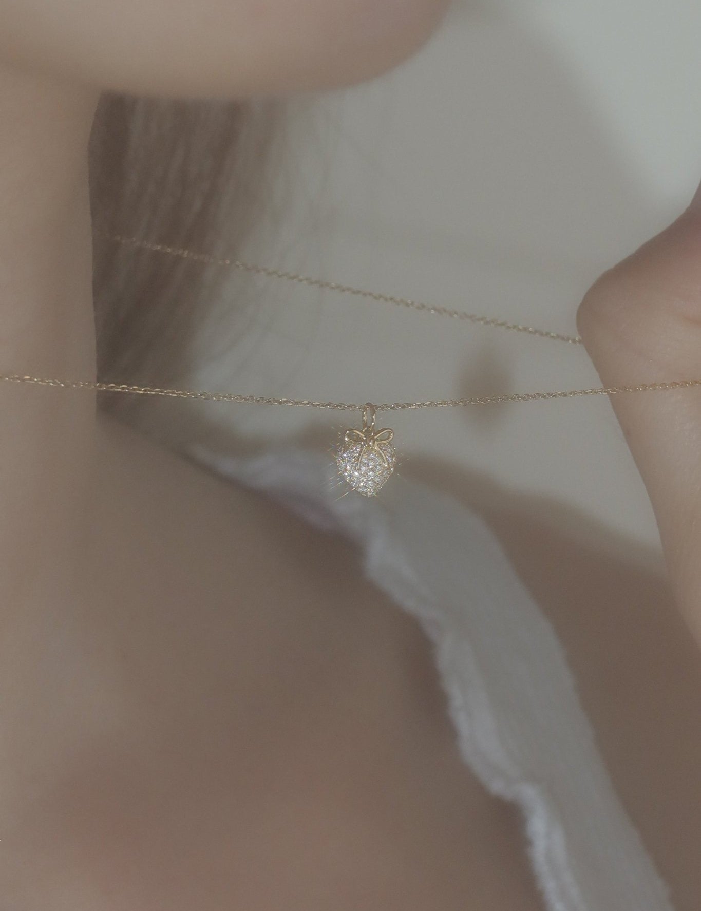 SIA x WULT Lover's Knot Diamond Pendant - SIA Jewelry