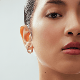 Sienna Diamond Huggie Earring - SIA Jewelry