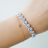 Smiley Face Diamond Bracelet - SIA Jewelry