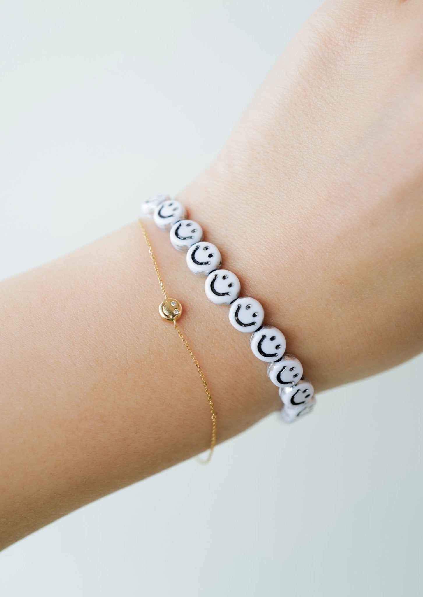 Smiley Face Diamond Bracelet - SIA Jewelry