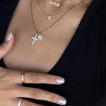 Smiley Face Diamond Pendant - SIA Jewelry