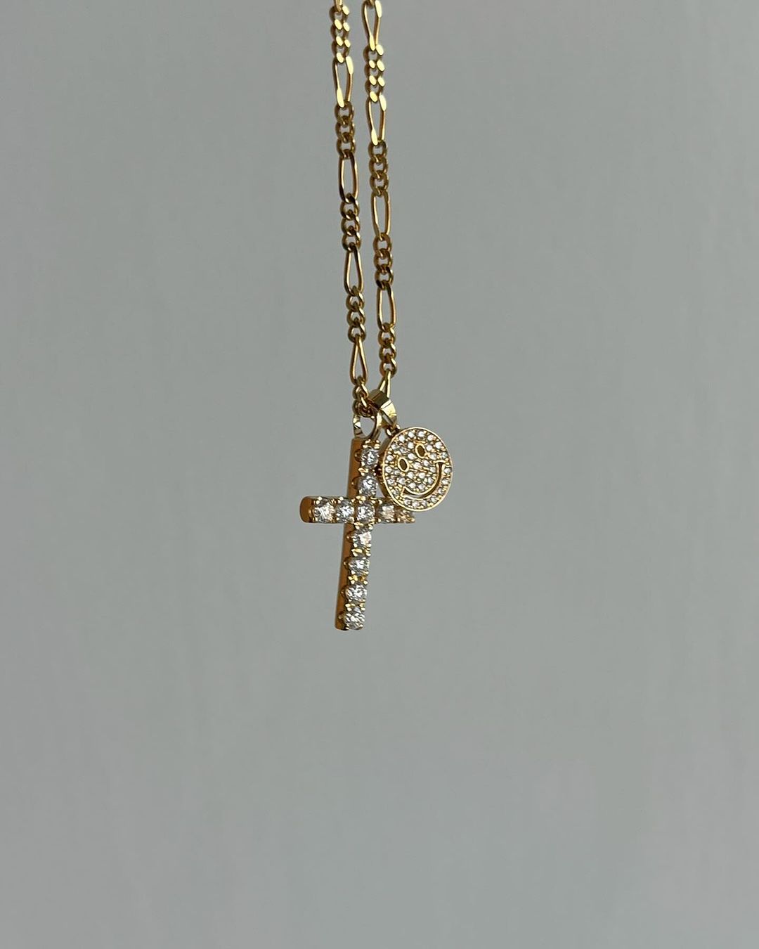 Smiley Face Diamond Pendant - SIA Jewelry