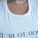 Smiling Daisy Bubble Diamond Pendent - SIA Jewelry