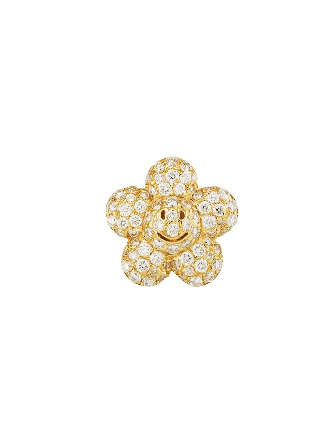 Smiling Daisy Bubble Diamond Pendent - SIA Jewelry