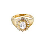 Solenne Diamond Signet Ring - SIA Jewelry