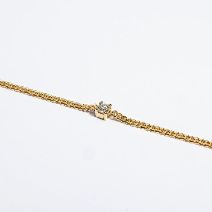 Solitaire Diamond Chain - SIA Jewelry