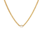 Solitaire Diamond Chain - SIA Jewelry