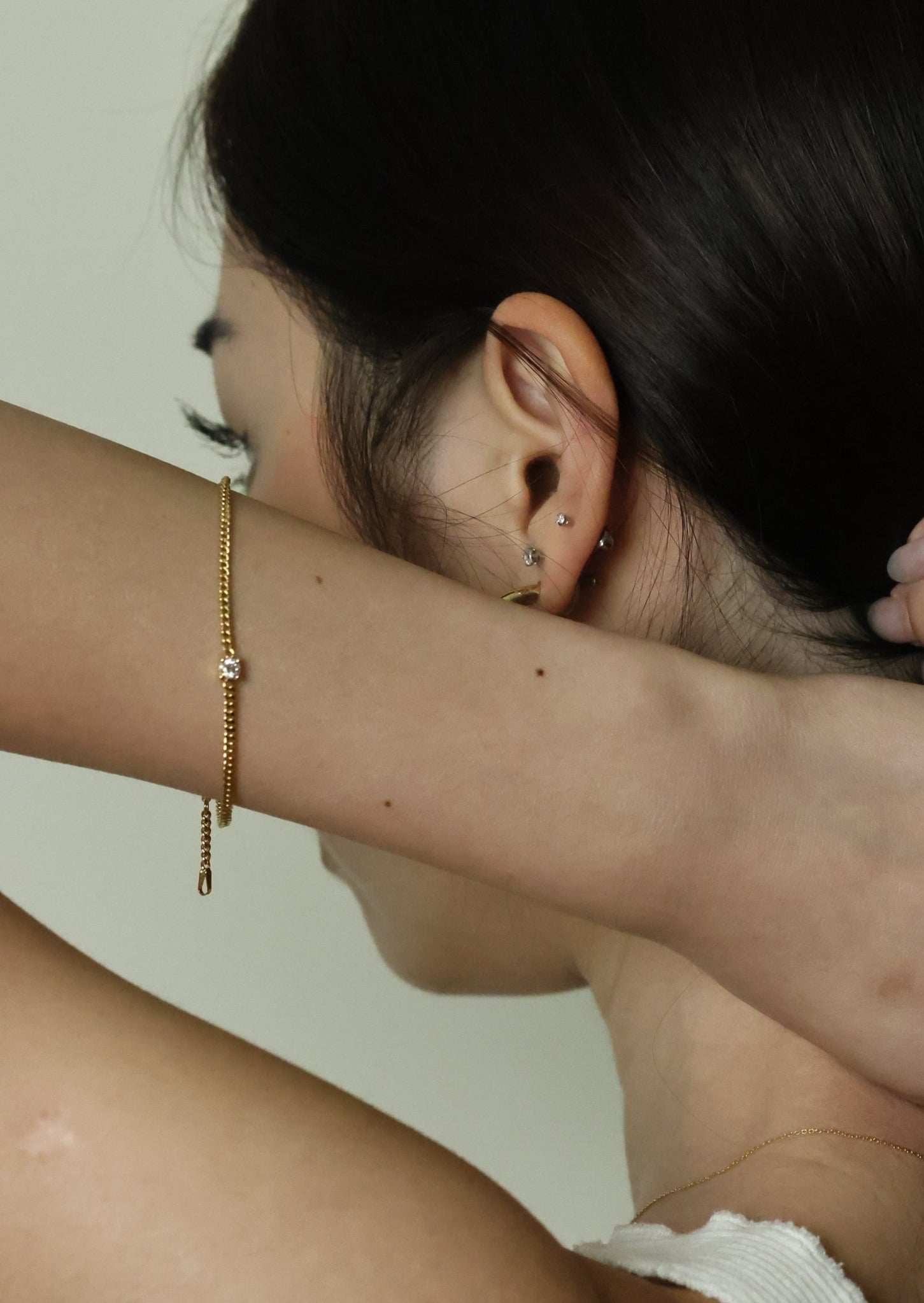 Solitaire Diamond Chain Bracelet - SIA Jewelry