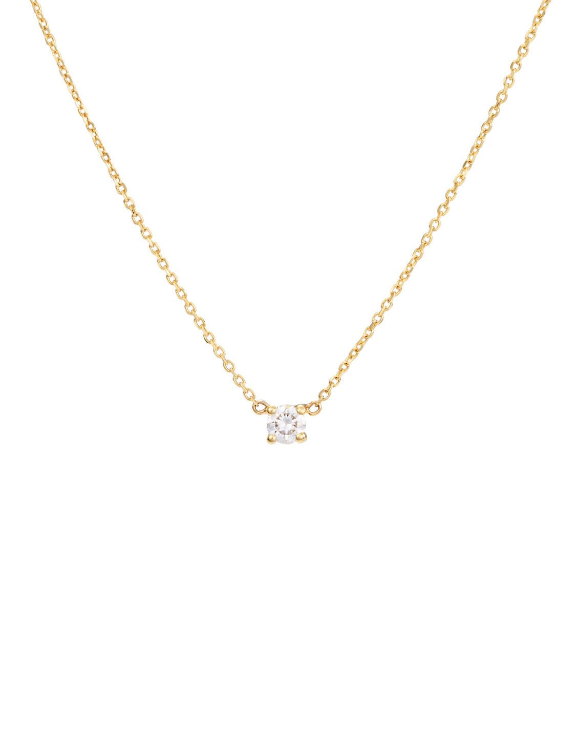 Solitaire Diamond Necklace - SIA Jewelry