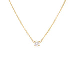 Solitaire Diamond Necklace - SIA Jewelry