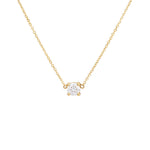 Solitaire Diamond Necklace - SIA Jewelry