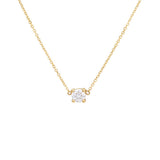 Solitaire Diamond Necklace - SIA Jewelry