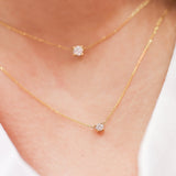 Solitaire Diamond Necklace - SIA Jewelry
