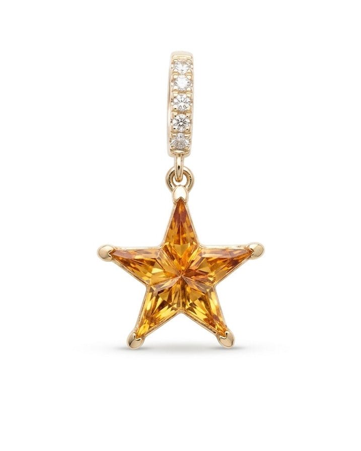 Star Cut Diamond Pendant - SIA Jewelry