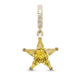 Star Cut Diamond Pendant - SIA Jewelry