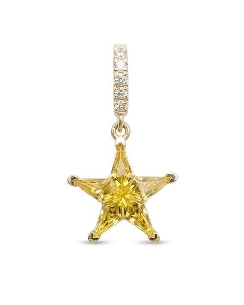 Star Cut Diamond Pendant - SIA Jewelry