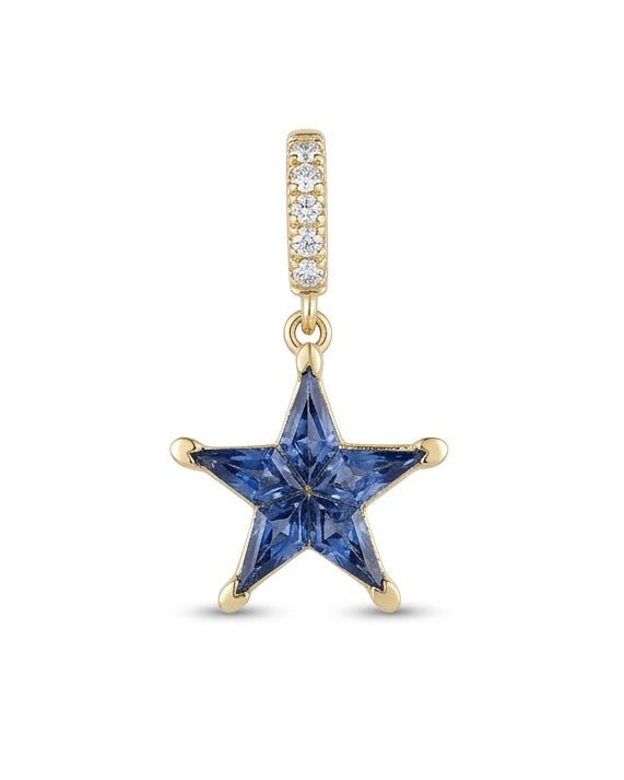 Star Cut Diamond Pendant - SIA Jewelry