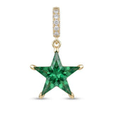 Star Cut Diamond Pendant - SIA Jewelry
