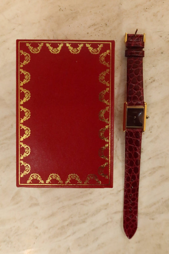 Vintage Cartier Must Boldo Dial with box - SIA Jewelry