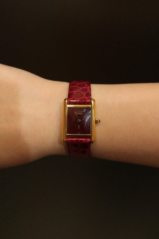 Vintage Cartier Must Boldo Dial with box - SIA Jewelry