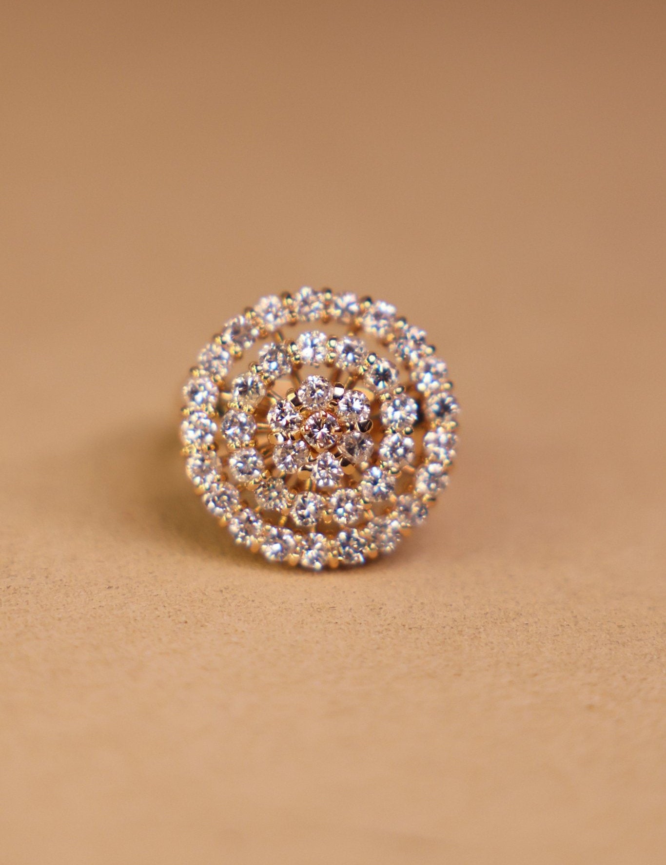Vintage Diamond Worry Ring - SIA Jewelry