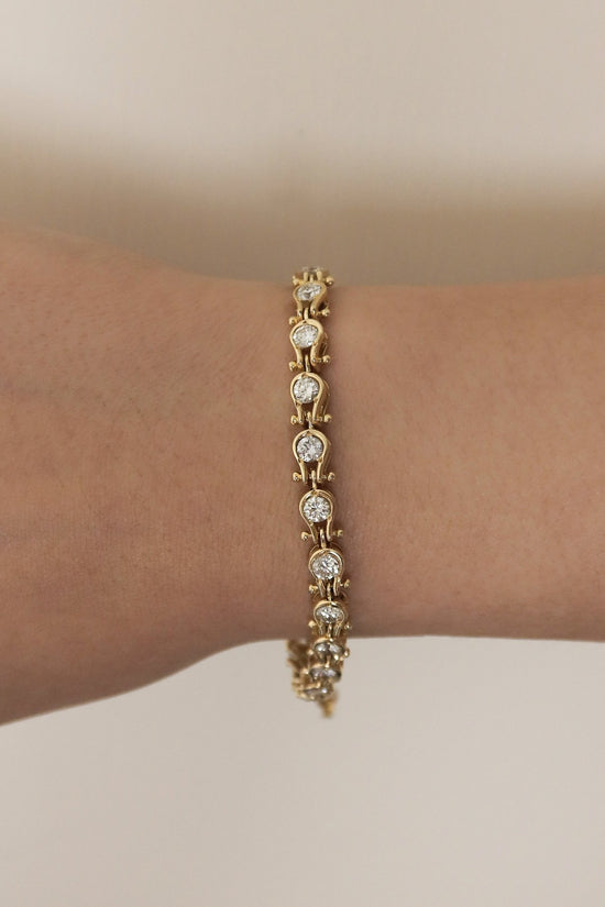 Vintage Helena Diamond Bracelet - SIA Jewelry
