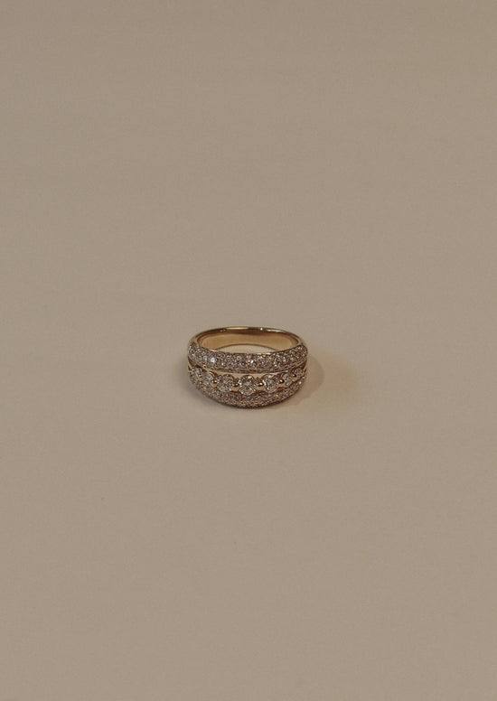 Vintage Trio Diamond Ring - SIA Jewelry