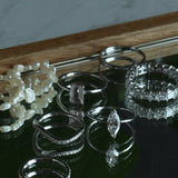Wavy Diamond Ring - SIA Jewelry